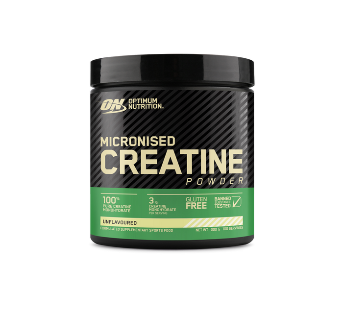 OPTIMUM NUTRITION Micronized Creatine Powder, Unflavoured, 300g, 100% Pure Creatine Monohydrate