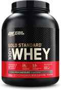 OPTIMUM NUTRITION Gold Standard 100% Whey Protein Powder, Double Rich Chocolate, 2.27kg