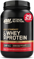 OPTIMUM NUTRITION Gold Standard 100% Whey Protein Powder, Double Rich Chocolate, 907 g
