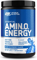 OPTIMUM NUTRITION Amino Energy Powder, Blue Raspberry, 270g, 30 Servings